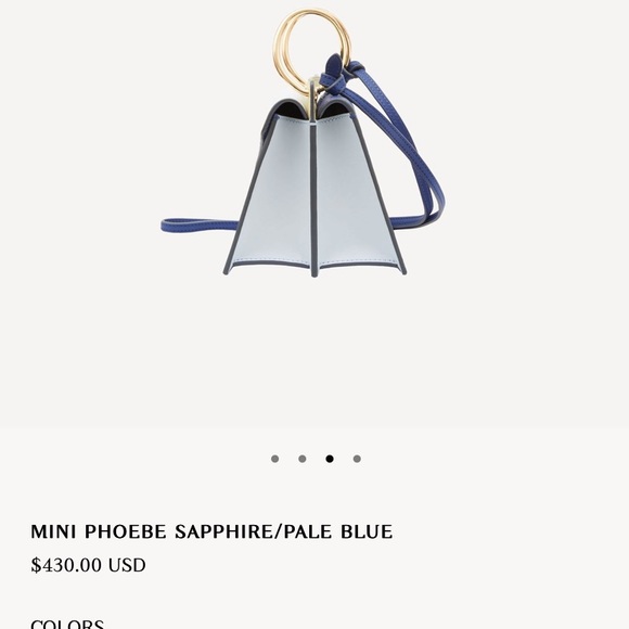 Danse lente mini phoebe sapphire blue - Picture 2 of 4